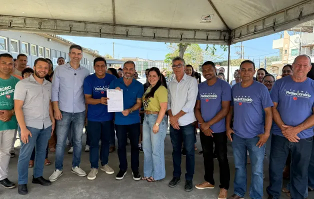 Pedro Canário recebe secretário estadual de Saúde para assinatura de ordem de serviço e inaugurações