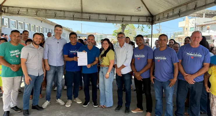 Pedro Canário recebe secretário estadual de Saúde para assinatura de ordem de serviço e inaugurações