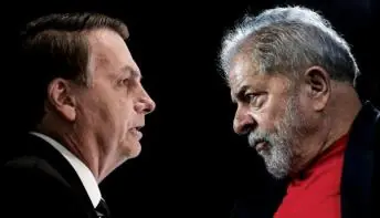 Pesquisa indica Lula com 54% no segundo turno e Bolsonaro com 38%
