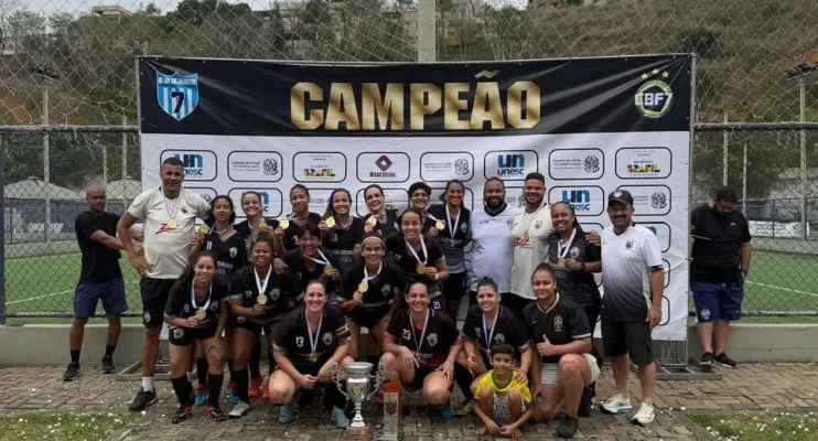 Physical Feminino conquista título estadual de Futebol 7 Society com goleada na final