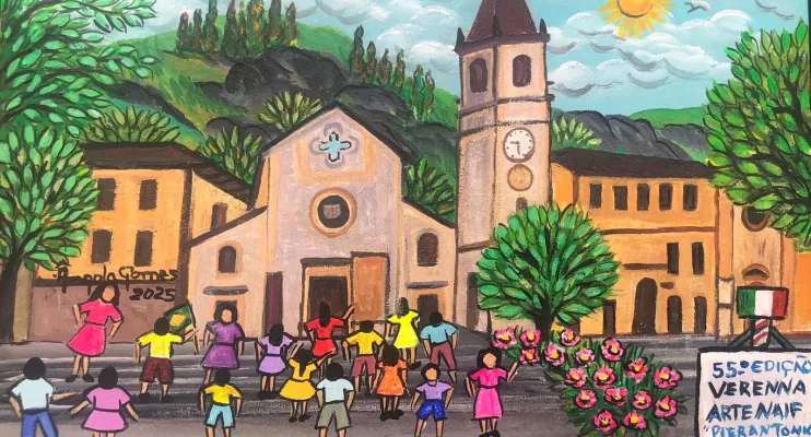Pintora capixaba Ângela Gomes participa de mostra coletiva na Itália