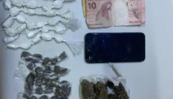 PM apreende drogas e prende suspeito de tráfico em Eunápolis