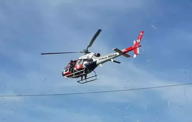 PM faz buscas por helicóptero desaparecido em SP na véspera do Réveillon