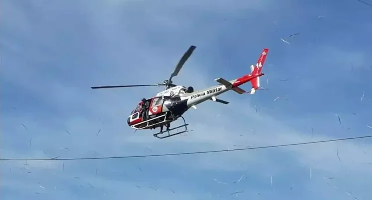 PM faz buscas por helicóptero desaparecido em SP na véspera do Réveillon