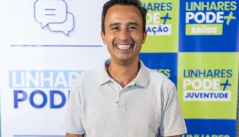 Podemos oficializa candidatura de Lucas Scaramussa à prefeitura de Linhares no próximo dia 25