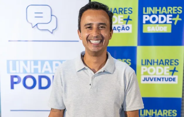 Podemos oficializa candidatura de Lucas Scaramussa à prefeitura de Linhares no próximo dia 25