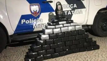 Polícia apreende mais de 100 kg de pasta base de cocaína, em Vila Velha