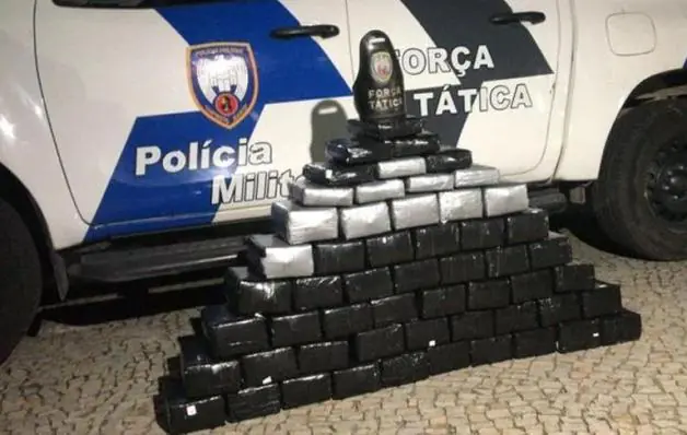 Polícia apreende mais de 100 kg de pasta base de cocaína, em Vila Velha