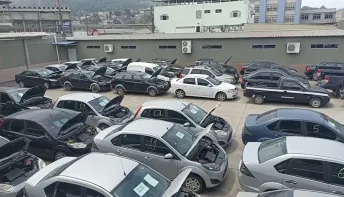 Polícia Civil do ES arrecada mais de um milhão de reais no 1º leilão de viaturas da instituição