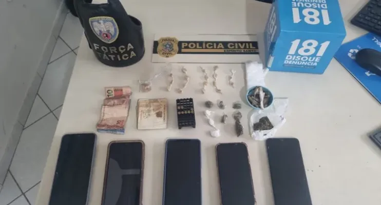 Polícia Civil do Espírito Santo realiza operação contra o tráfico em Ibatiba