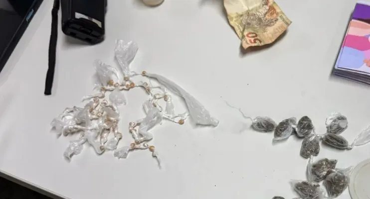Polícia Civil e Militar prendem suspeito de tráfico de drogas em Pedro Canário