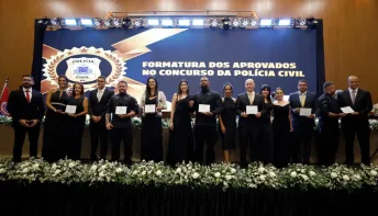 Polícia Civil forma 712 novos delegados, escrivães e investigadores