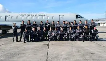 Policiais militares do Espírito Santo embarcam para reforçar policiamento no Distrito Federal