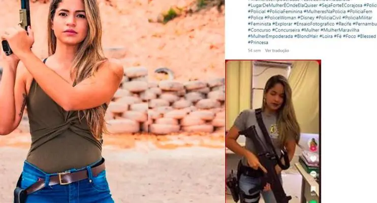Policial civil de Pernambuco é punida pelo governo por publicar vídeos em rede social usando farda