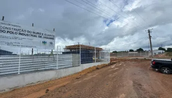 Polo Industrial de Jaguaré avança com obra de segurança e reforça desenvolvimento econômico