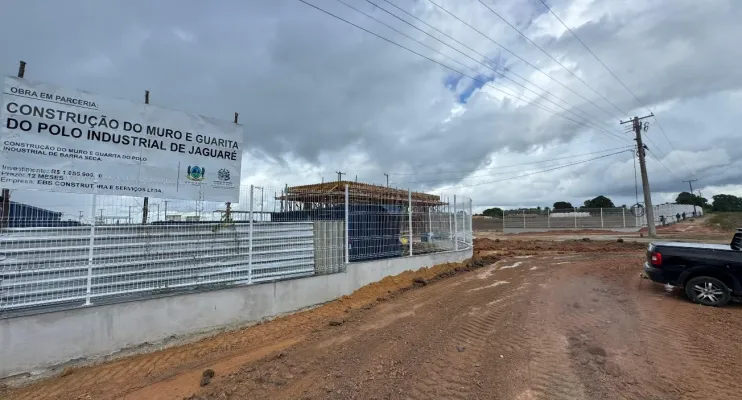 Polo Industrial de Jaguaré avança com obra de segurança e reforça desenvolvimento econômico
