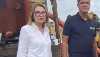 Prefeita de Montanha acompanha governador em aeronave oficial e reforça parceria em agenda no norte do Estado