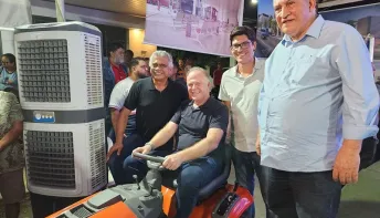 Prefeito de Barra de São Francisco faz inauguração e entrega novos investimentos a população