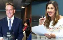 Prefeito de Nova Venécia e deputada Raquel Lessa entregam máquinas de costura em Barra de Boa Vista