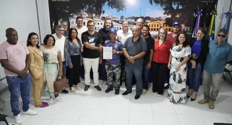 Prefeito de São Mateus Daniel Santana assina Ordem de Serviço para o início das obras da Unidade de Saúde da Comunidade de Paulista