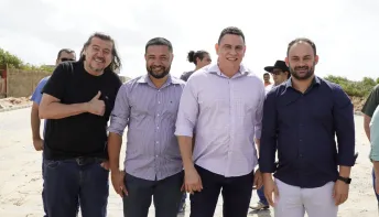 Prefeito de São Mateus e Deputado Federal Da Vitória anunciam mais obras para Guriri 