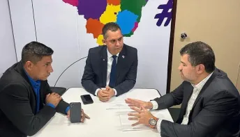 Prefeito e vice-prefeito viajam a Brasília em busca de mais  investimentos para Pedro Canário