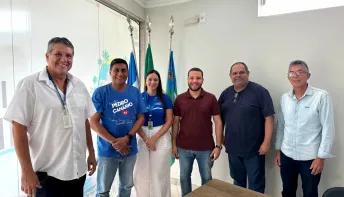 Prefeito Kleilson Rezende Debate Melhorias no Saneamento com Representantes da Cesan