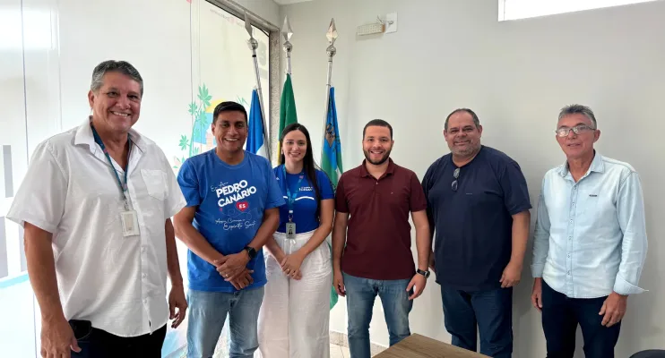 Prefeito Kleilson Rezende Debate Melhorias no Saneamento com Representantes da Cesan