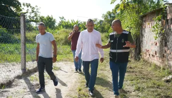 Prefeito Marcus Batista e vereador Raphael Barboza abordam melhorias nas escolas do Bairro Paulista