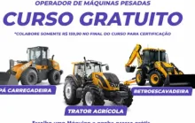Prefeitura apoia curso gratuito de máquinas pesadas em São Mateus