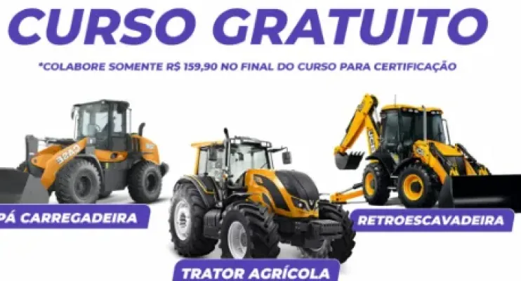 Prefeitura apoia curso gratuito de máquinas pesadas em São Mateus