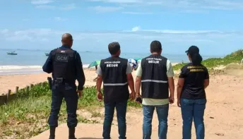 Prefeitura da Serra promove ação educativa e reforça proibição de som alto nas praias 
