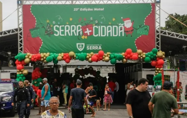 Prefeitura da Serra promove Serra+Cidadã com clima natalino