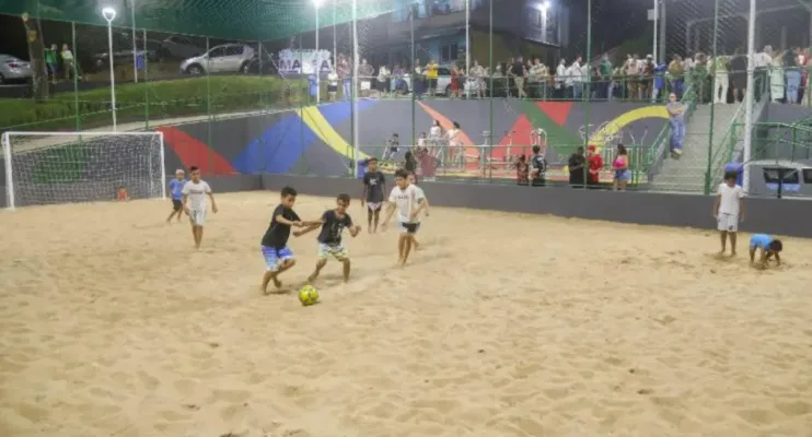 Prefeitura da Serra transforma ponto de descarte de lixo em praça para convivência familiar