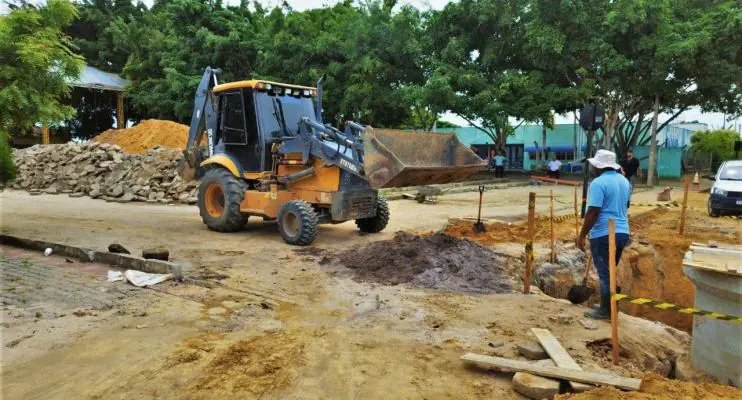 Prefeitura de Jaguaré finaliza importante obra de rede de drenagem em Jaguaré
