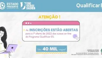 Prefeitura de Jaguaré inicia, terça dia 12, inscrições para o Qualificar ES