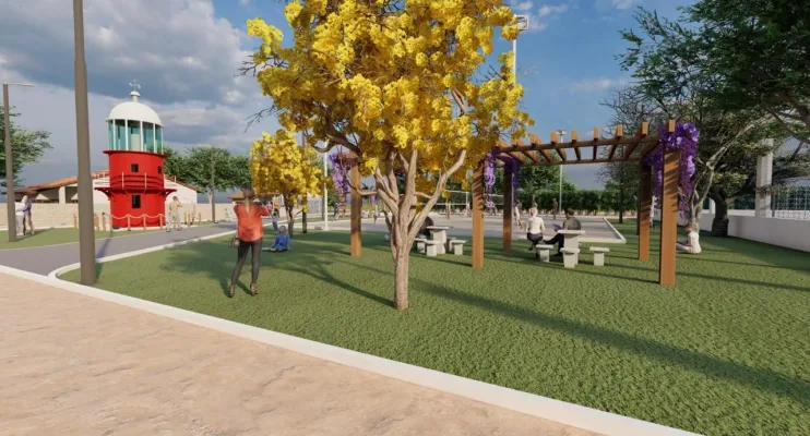 Prefeitura de Linhares autoriza restauração do Farol de Regência e reconfiguração de praça com investimento de R$ 403 mil