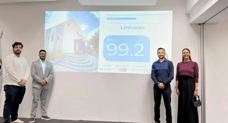 Prefeitura de Linhares conquista nota 99.2 em Ranking Capixaba de Transparência