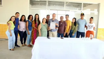 Prefeitura de Montanha retoma a construção de creche no Vinhático após 10 anos parada 