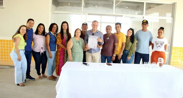 Prefeitura de Montanha retoma a construção de creche no Vinhático após 10 anos parada 
