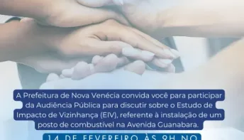 Prefeitura de Nova Venécia realiza audiência sobre instalação de posto na Avenida Guanabara