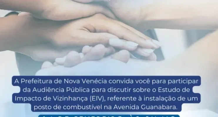 Prefeitura de Nova Venécia realiza audiência sobre instalação de posto na Avenida Guanabara