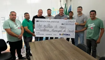 Prefeitura de Pedro Canário recebe emenda parlamenta do deputado federal Jósias da Vitória