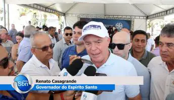 Presença de autoridades políticas demonstra atual prestígio do governador do Espírito Santo