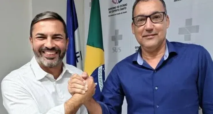 Presidente da Câmara de Jaguaré discute avanços na saúde em reunião com secretário estadual
