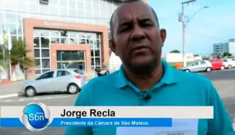 Presidente da Câmara de São Mateus protocola denúncia contra prefeito Daniel no Gaeco, em Linhares