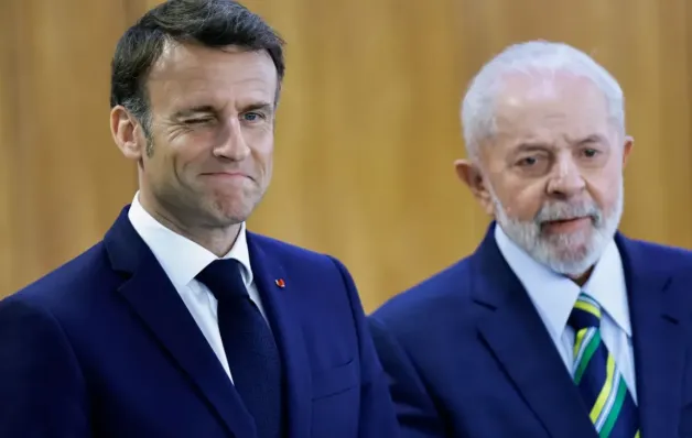 Presidente francês sugere ação conjunta com Brasil em mercados estratégicos