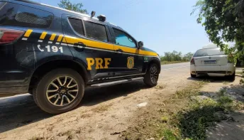 PRF apreende mais um veiculo clonado