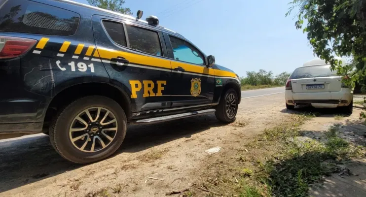PRF apreende mais um veiculo clonado