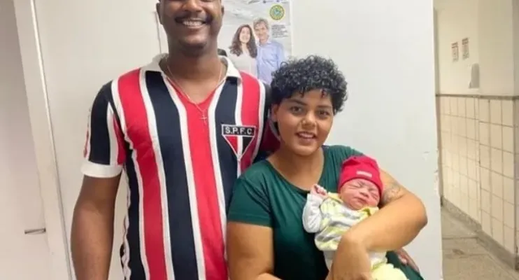 Primeiro bebê do ano nascido na rede pública do ES veio antes da hora: 'Fui para maternidade com a roupa da virada'